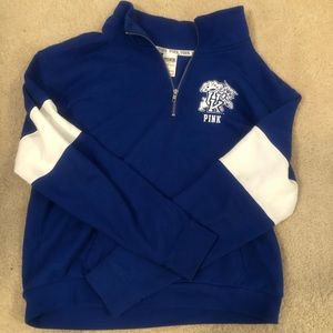 Kentucky blue crewneck with Kentucky lettering